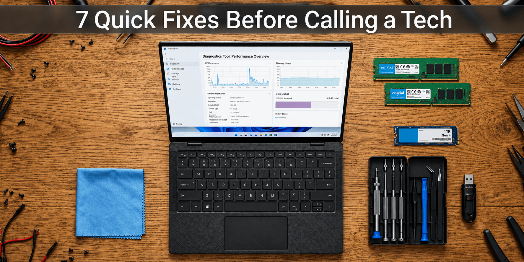 7 Quick Fixes Before You Call a Perth Tech