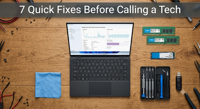 7 Quick Fixes Before You Call a Perth Tech
