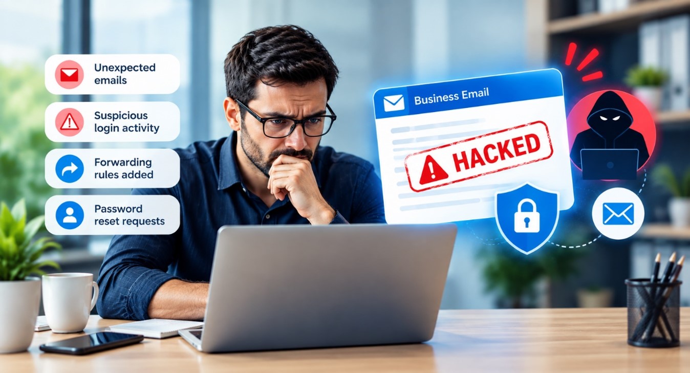 business email hacked