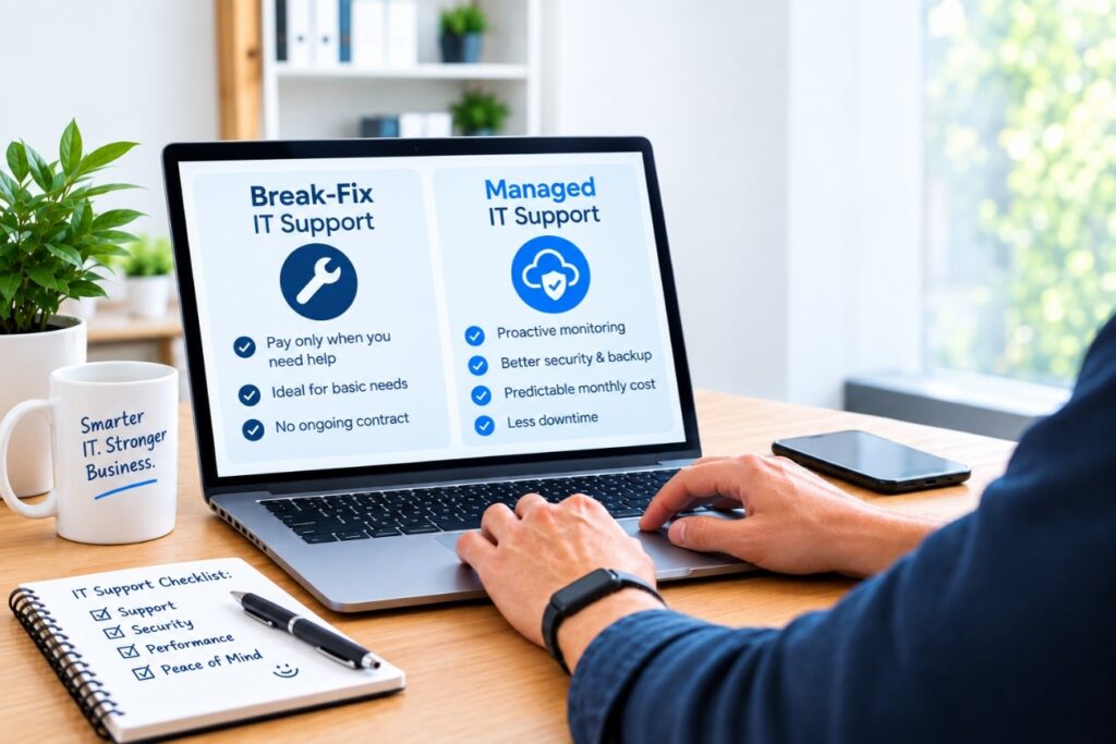 Break-fix and managed IT support